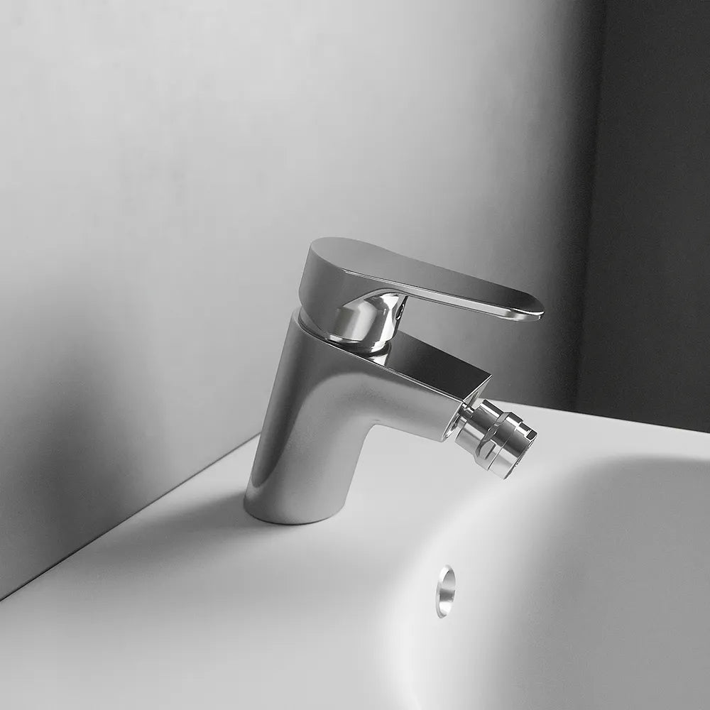 Set miscelatore lavabo e bidet senza scarico cromato | Judy