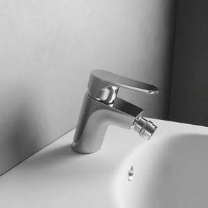Set miscelatore lavabo e bidet senza scarico cromato | Judy
