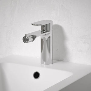 Set miscelatori: lavabo ad incasso bidet senza scarico e incasso doccia monocomando cromato | Kerry