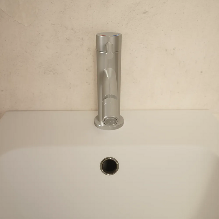Set miscelatori: lavabo alto bidet senza scarico e incasso doccia monocomando nickel spazzolato | Bette