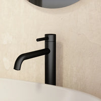 Set miscelatori: lavabo alto bidet senza scarico ed esterno doccia nero opaco | Bette