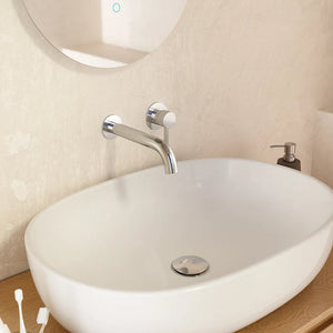 Set miscelatori: lavabo ad incasso bidet senza scarico e incasso doccia c/deviatore cromato | Bette