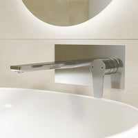 Set miscelatori: lavabo ad incasso bidet senza scarico e incasso doccia monocomando cromato | Jane