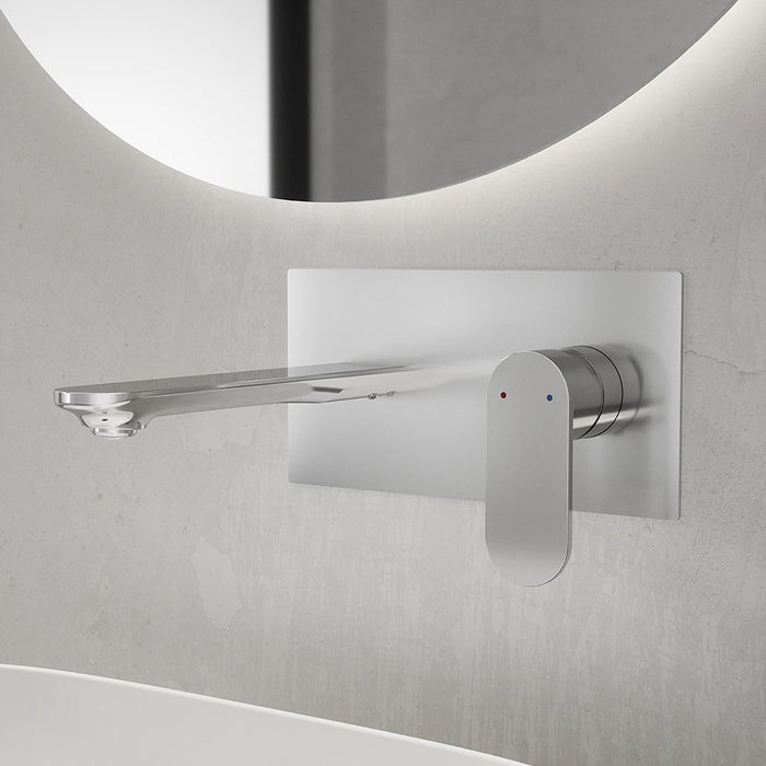 Set miscelatori: lavabo ad incasso bidet senza scarico e incasso doccia monocomando cromato | Kerry