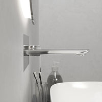 Coppia miscelatori lavabo ad incasso bidet senza scarico cromato | Kerry