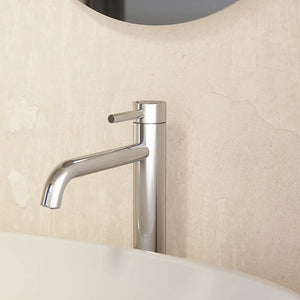 Coppia miscelatori lavabo alto slim bidet senza scarico cromato | Bette