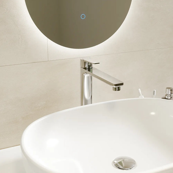 Set miscelatori: lavabo alto bidet senza scarico ed esterno doccia cromato | Jane
