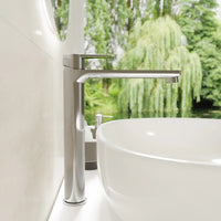 Set miscelatori: lavabo alto bidet senza scarico e incasso doccia c/deviatore cromato | Jane