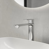 Miscelatore lavabo alto senza scarico cromato | Kerry