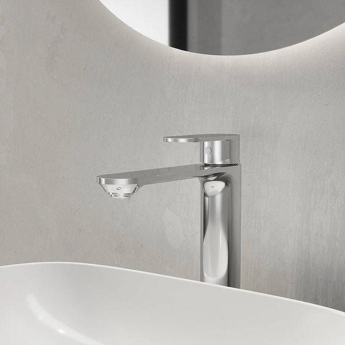 Miscelatore lavabo alto senza scarico cromato | Kerry