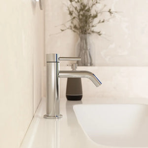 Set miscelatori: lavabo bidet senza scarico ed esterno doccia cromato | Bette