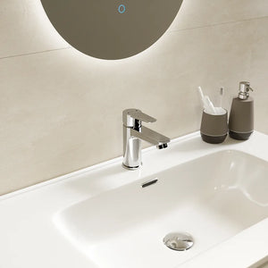 Set miscelatori: lavabo bidet senza scarico e incasso doccia c/deviatore cromato | Jane