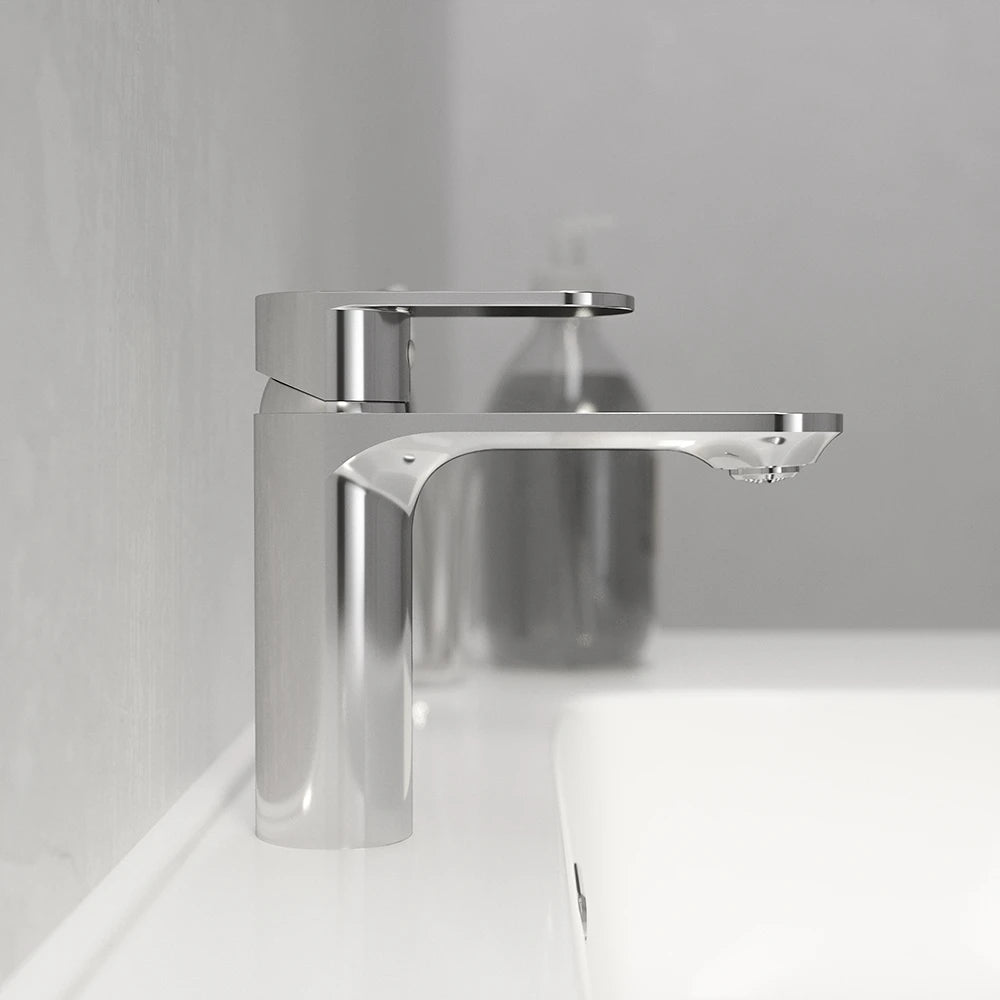 Set miscelatori: lavabo bidet senza scarico e incasso doccia c/deviatore cromato | Kerry