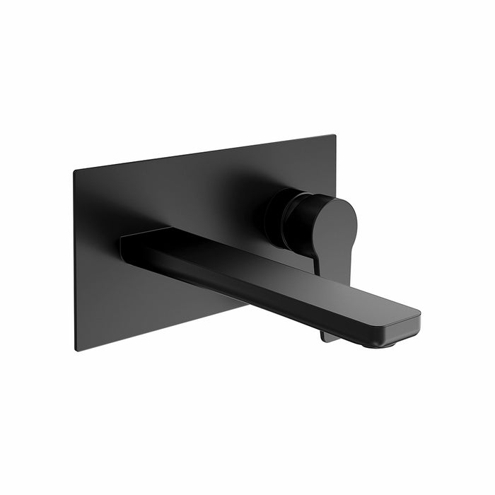 Miscelatore lavabo ad incasso nero opaco | Jane