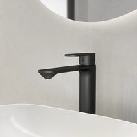 Miscelatore lavabo alto senza scarico nero opaco | Kerry