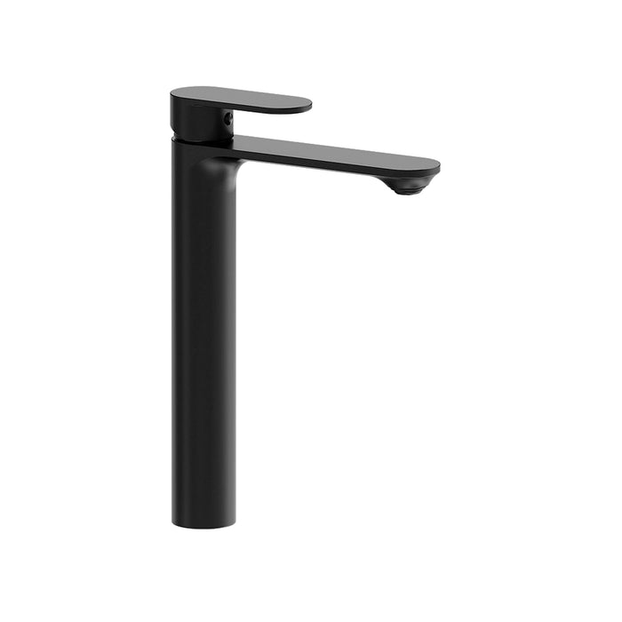 Set miscelatori: lavabo alto bidet senza scarico ed esterno doccia nero opaco | Kerry