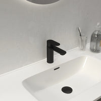 Miscelatore lavabo senza scarico nero opaco | Kerry