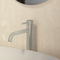 Set miscelatori: lavabo alto bidet senza scarico e incasso doccia c/deviatore nickel spazzolato | Bette