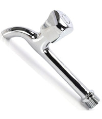 Trade Shop - Rubinetto A Parete Muro Con Vitone Per Giardino Lavatoi Lavabi Lavamani Esterno -