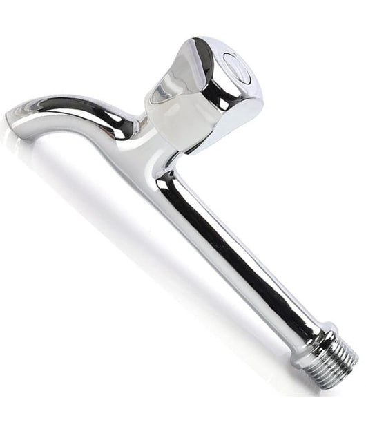 Trade Shop - Rubinetto A Parete Muro Con Vitone Per Giardino Lavatoi Lavabi Lavamani Esterno -