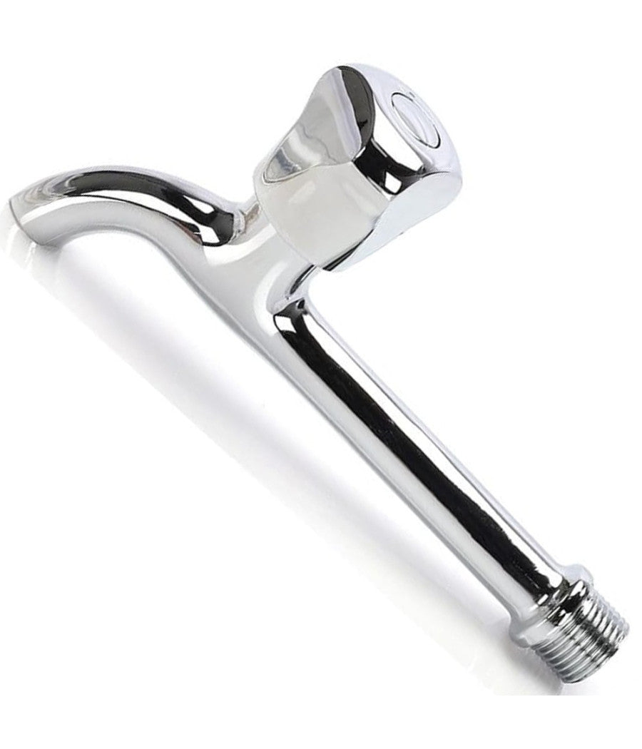 Trade Shop - Rubinetto A Parete Muro Con Vitone Per Giardino Lavatoi Lavabi Lavamani Esterno -