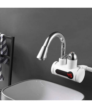 Rubinetto Acqua Fredda Calda Riscaldatore Elettrico Doccia Bagno Cucina Q-sl9         