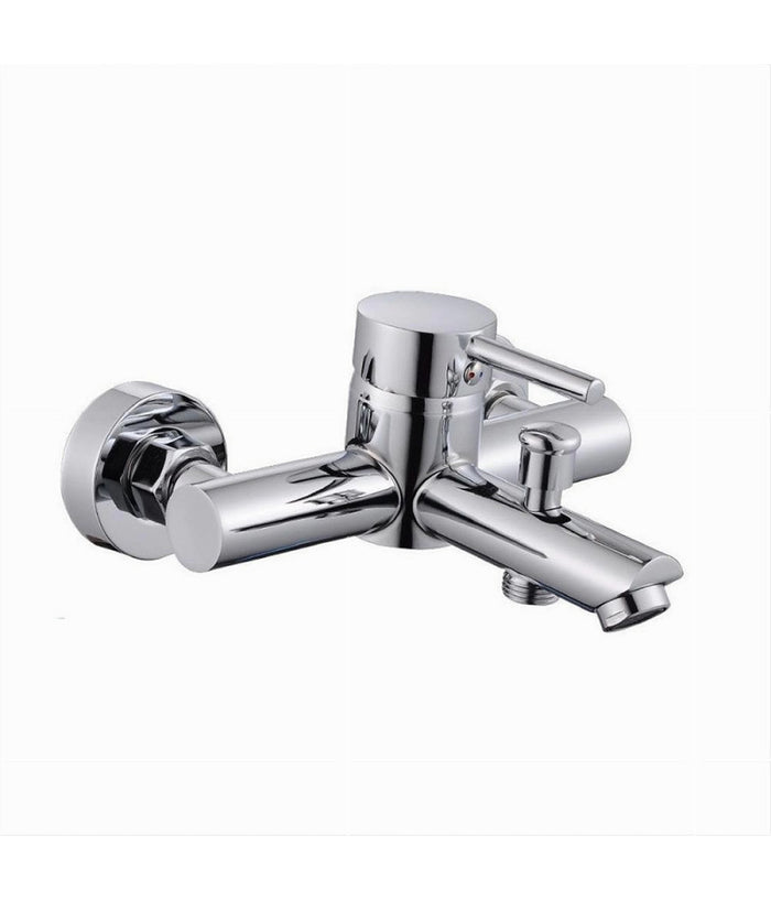 Rubinetto Bagno Moderno Cromato Lucido Miscelatore Orientabile Per Vasca 87390         