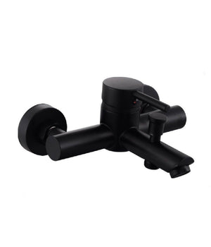 Rubinetto Bagno Ultra Moderno Nero Opaco Miscelatore Orientabile Per Vasca 87395         