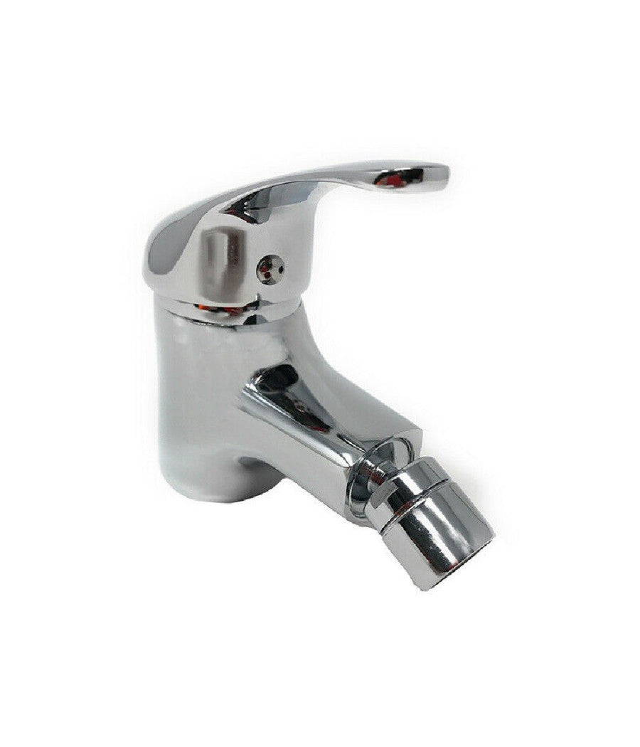 Rubinetto Bidet Miscelatore Monoleva Regolabile Monocomando Bagno Cromato 69599         