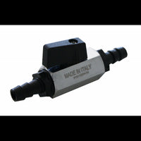 RUBINETTO CON DUE PORTAG. MM.10