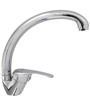 Rubinetto Cucina Lavello Monoforo Miscelatore Orientabile Cromato Satinato 79827         