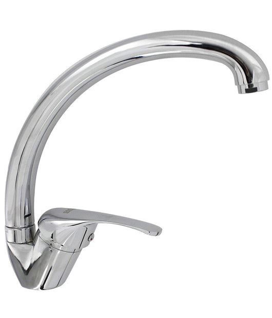 Rubinetto Cucina Lavello Monoforo Miscelatore Orientabile Cromato Satinato 79827         