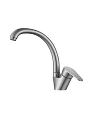 Rubinetto Cucina Lavello Monoforo Miscelatore Orientabile Cromato Satinato 79827         