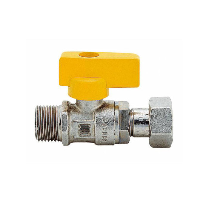 Rubinetto Lineare Metano-Gpl 1/2"M X 1/2"F Enolgas