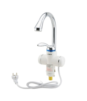 Rubinetto Miscelatore Caldaia Elettrico Acqua Calda Con Spina Cucina Bagno 3000w         