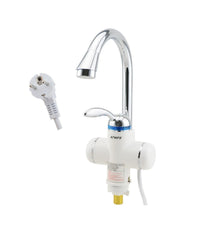 Rubinetto Miscelatore Caldaia Elettrico Acqua Calda Con Spina Cucina Bagno 3000w         