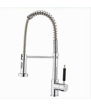 Rubinetto Miscelatore Con Doccetta Lavello Isola Per Cucina Canna Alta 87466         