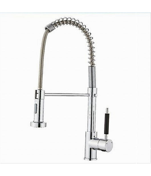 Rubinetto Miscelatore Con Doccetta Lavello Isola Per Cucina Canna Alta 87466         