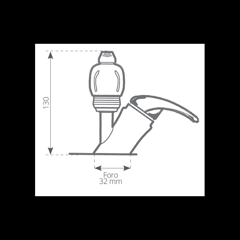 RUBINETTO MISCELATORE C/DOCCIA