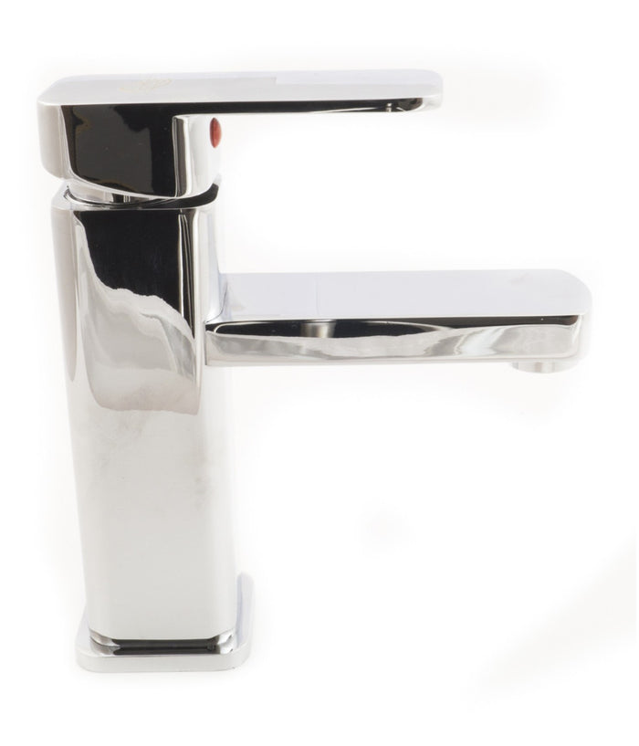 Rubinetto Miscelatore Cromato Casa Bagno Lavabo Completo Di Kit Montaggio Jh8801         