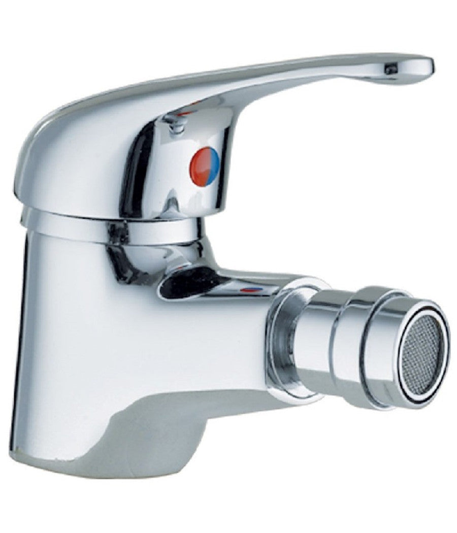 Rubinetto Miscelatore Cromato Da Casa Bagno Per Bidet Monocomando Kit Montaggio         