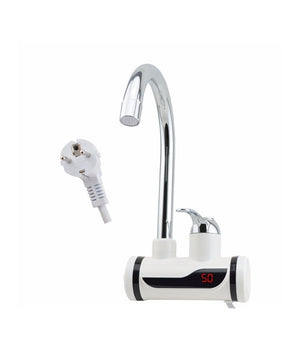 Rubinetto Miscelatore Elettrico Caldaia Acqua Calda Con Spina Cucina Bagno 3000w         