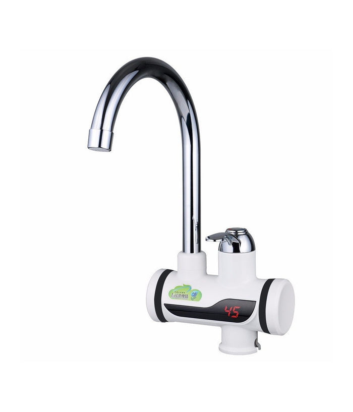 Rubinetto Miscelatore Elettrico Caldaia Acqua Calda Con Spina Cucina Bagno 3000w         