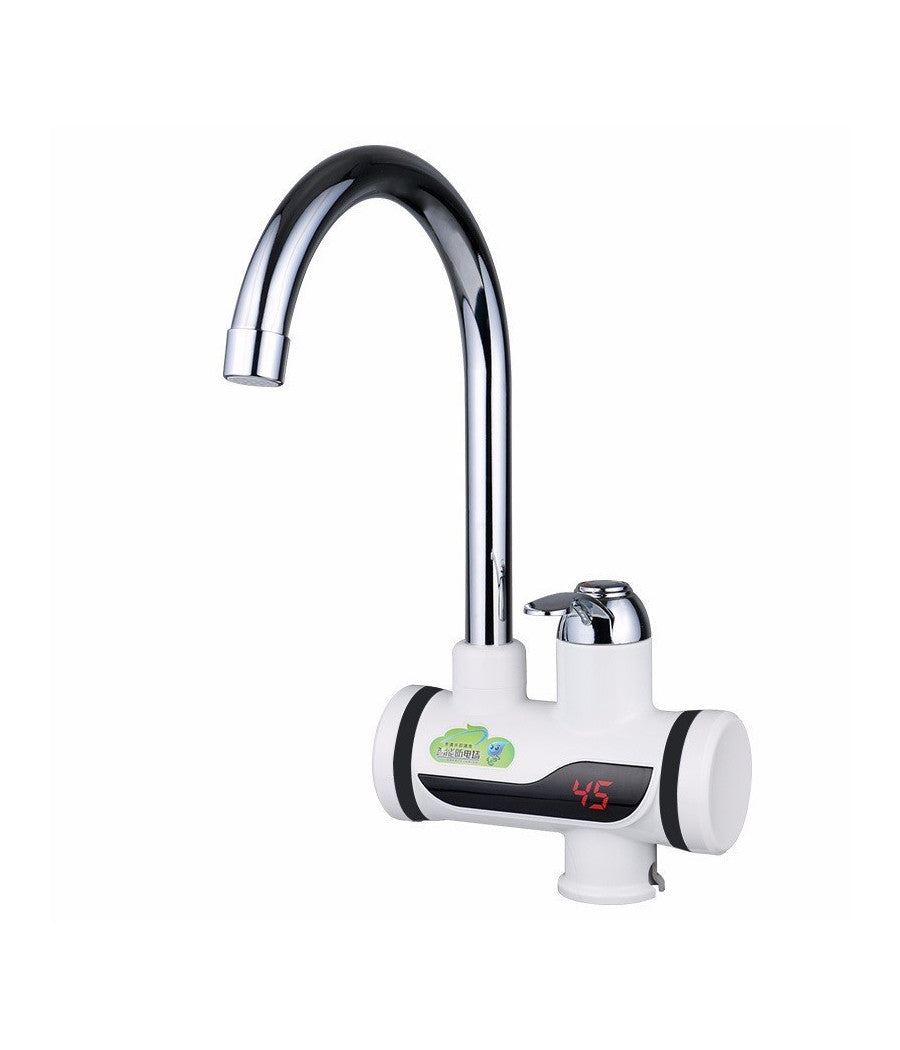 Rubinetto Miscelatore Elettrico Caldaia Acqua Calda Con Spina Cucina Bagno 3000w         