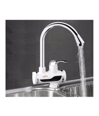 Rubinetto Miscelatore Elettrico Caldaia Acqua Calda Con Spina Cucina Bagno 3000w         