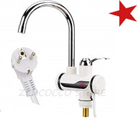 RUBINETTO MISCELATORE ELETTRICO CALDAIA ACQUA CALDA SPINA CUCINA/BAGNO DISPLAY - ZENCOCCO