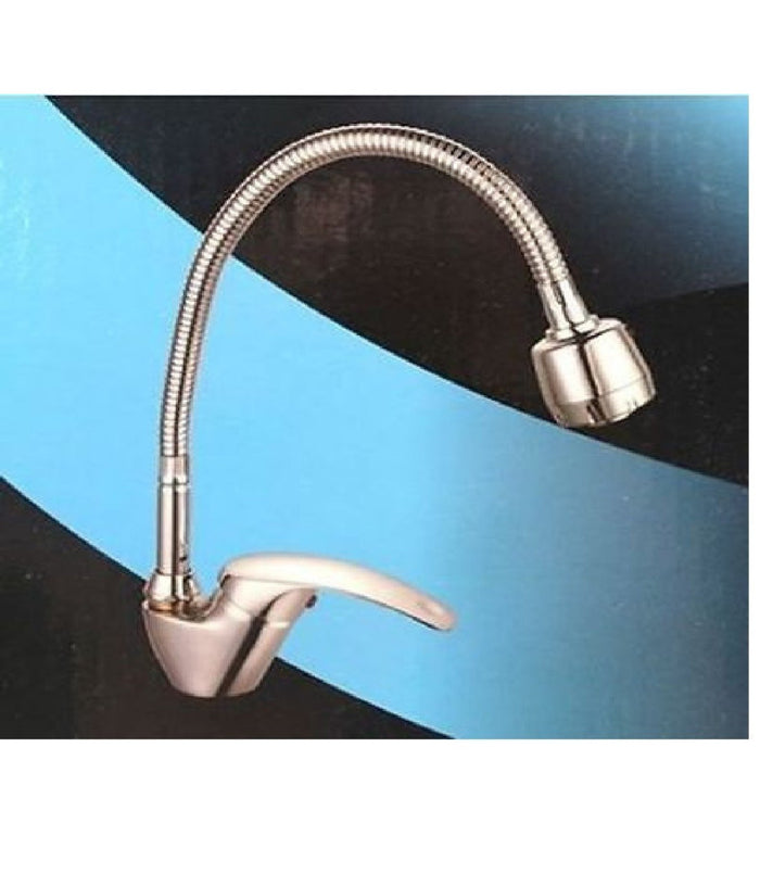 Rubinetto Miscelatore Flessibile Casa Lavandino Cucina Kit Montaggio Jh8095w         