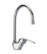 Rubinetto Miscelatore Girevole Mobile Per Lavandino Lavello Cucina Kit Montaggio         