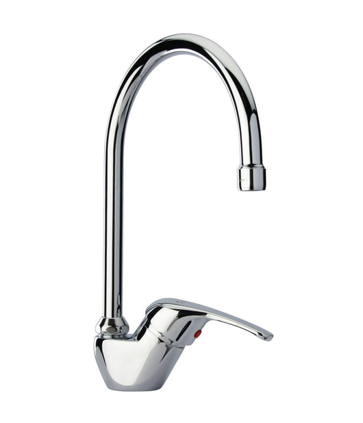 Rubinetto Miscelatore Girevole Mobile Per Lavandino Lavello Cucina Kit Montaggio         