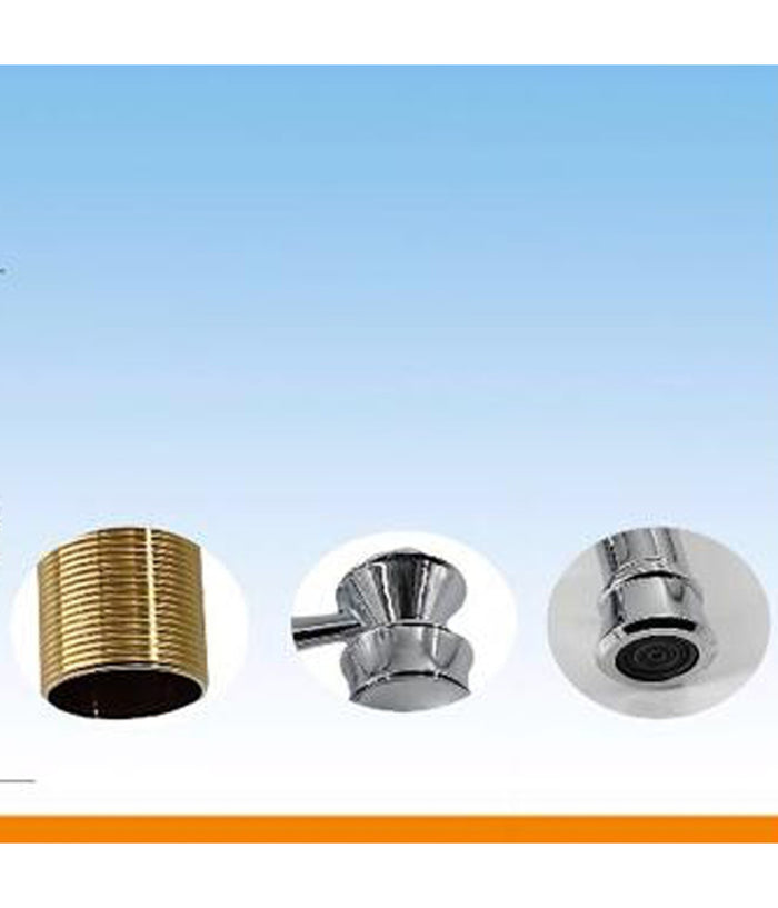 Rubinetto Miscelatore Monocomando Lavabo Lavello Basso Cucina Acciaio Cromato         